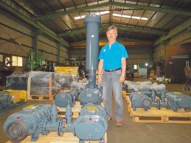 黑偉董事長林明賜堪稱MIT鼓風機隱形冠軍。圖／傅秉祥