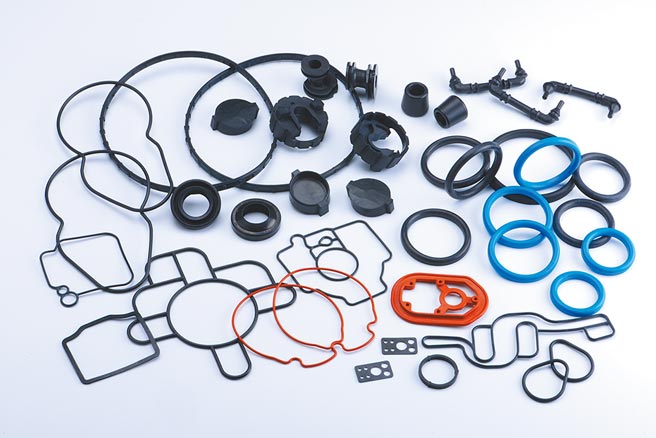 台湾优力胶业公司制造的优质橡胶产品。图／业者提供