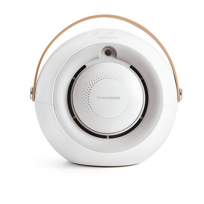 灿坤的THOMSON嘟嘟冷暖4合1风球扇，会员价1690元。（灿坤提供）