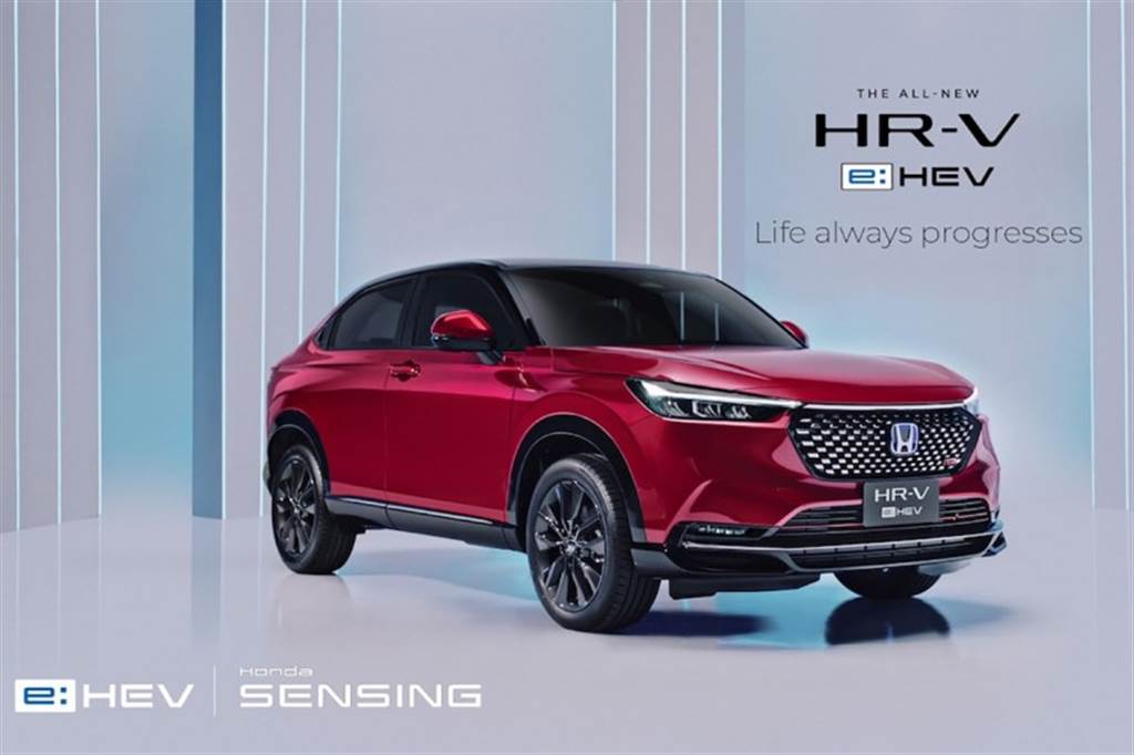 單一油電動力系統設定honda Hr V E Hev 泰國市場首發 台灣22 上半年見