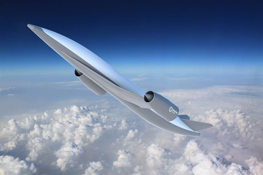 英国反应发动机公司提出的超高速飞机概念图。图/Reaction Engines(photo:ChinaTimes)