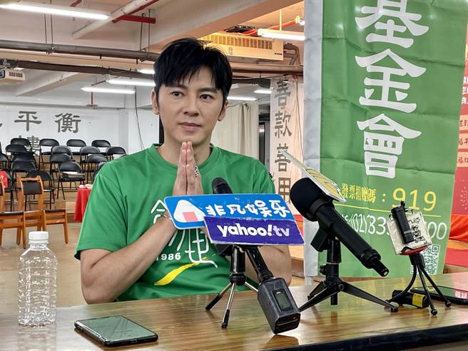 李国毅今出席创世基金会公益活动，侃侃而谈新手爸爸心情。（粘耿豪摄）