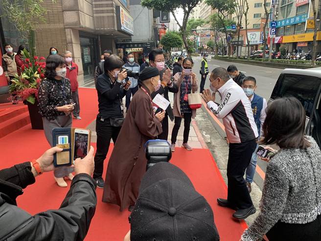 侯友宜出席世界宗教博物館20周年館慶。（王揚傑攝）