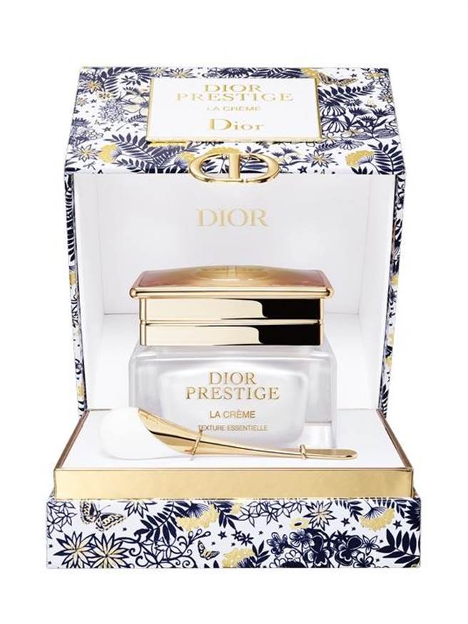 迪奧精萃再生花蜜乳霜 禮盒精裝版，1萬2100元。（迪奧提供）