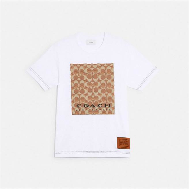 COACH抓皱前襟波浪荷叶连身裙，2万8800元。（COACH提供）