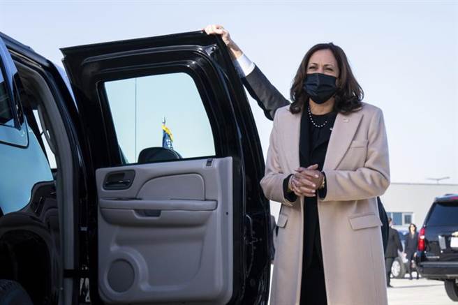 贺锦丽抵达法国巴黎，肩负进一步修补美法关系的使命。（图／美联社）