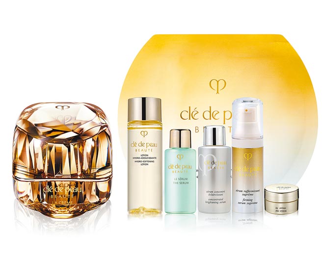 SOGO忠孝馆店长严选，Cle de Peau Beaute传奇乳霜组，优惠价1万8500元，限量30组，再加赠300元SOGO商品券。（SOGO提供）