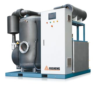 復盛公司 展出熱泵蒸餾機 助降低金屬廢液排量