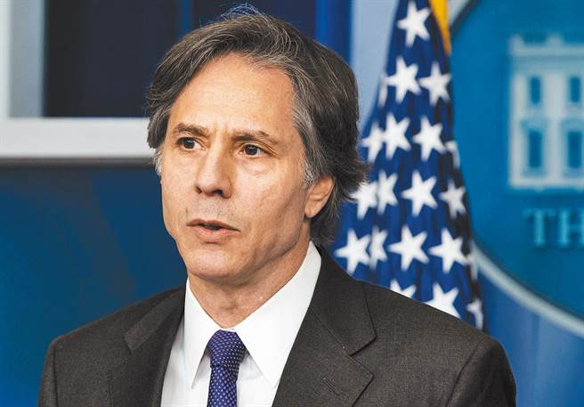 美国国务卿布林肯。(资料照/美联)