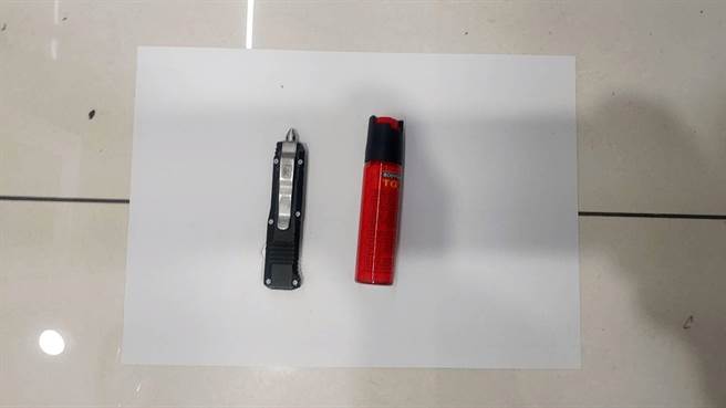 21歲駱男犯案工具。（警方提供／戴上容新北傳真）