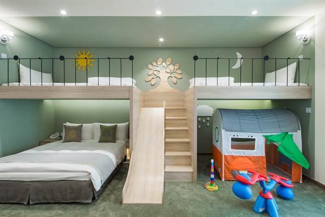 有豪华家庭客房的天成文旅-绘日之丘，推出「回嘉过好年」专案，除夕至初五过年期间入住，每房每晚含早2900元+10%起。图／天成文旅
