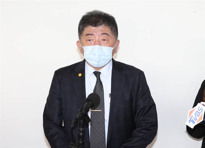 陳時中今宣布青少年第二劑BNT暫緩施打。(姚志平攝)