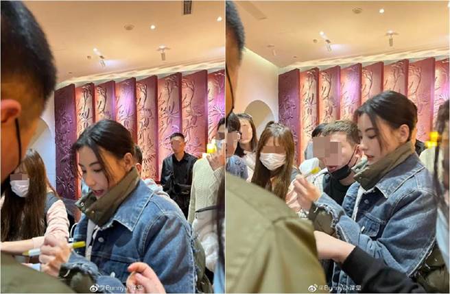 張柏芝真實顏值絕美。（圖／取材自Bunny小課堂微博）