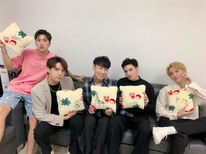 五坚情担任爱心大使。（家扶基金会提供）