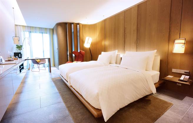 北投老爷「景致客房」。（北投老爷酒店提供）