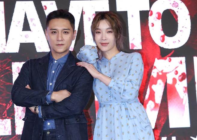 鄭人碩、蔡淑臻首度合作。（陳俊吉攝）