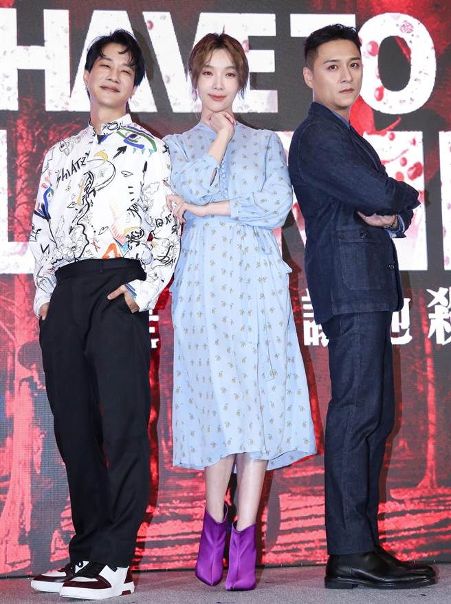 鄭人碩、蔡淑臻、薛仕凌首度合作。（陳俊吉攝）