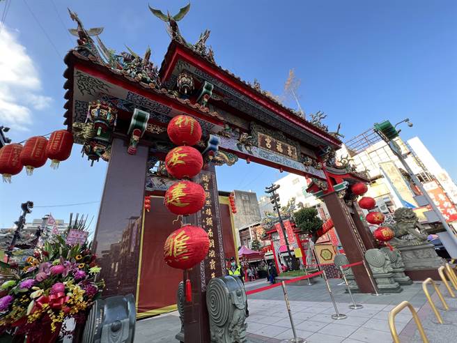 建廟277年的桃園大廟景福宮。(蔡依珍攝)
