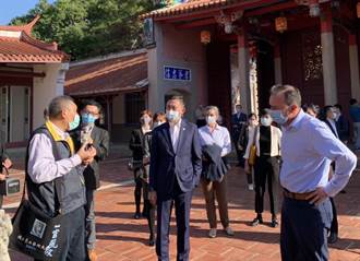 美國參眾議員密訪台積電總部 市長林智堅陪逛孔廟