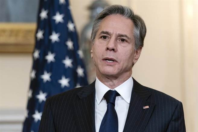 美国国务卿布林肯。（美联社）