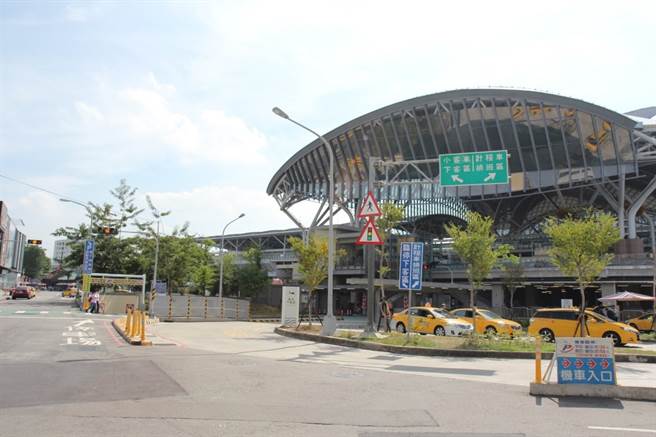 大智路打通最后一哩路完工，市府同步优化台中车站周边用路环境。(图/台中市政府提供)