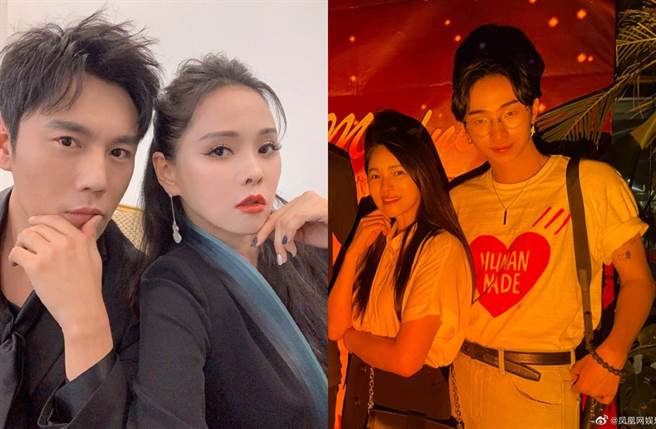 伊能静当年嫁给秦昊，坦言曾担心儿子反对。（图／翻摄自伊能静、凤凰网娱乐微博）