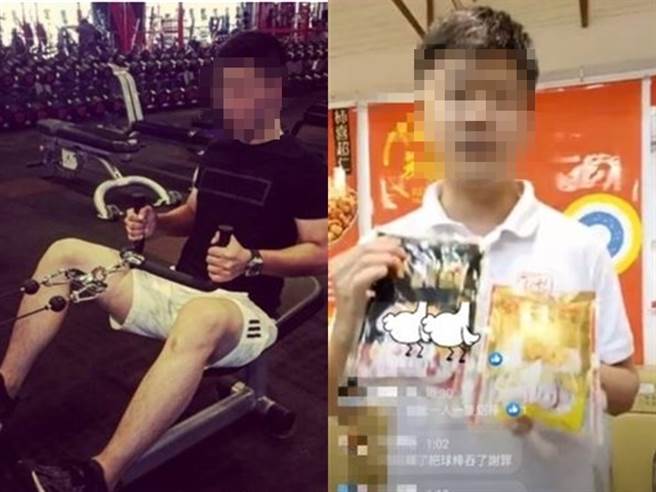 玛莎拉蒂车主张男被起底是彰化食品业小开，过往黑底遭一一掀开，他的脸书经常晒出与名车合照与健身照，平时也会出现在自家公司直播帮忙推销产品。（翻摄自脸书）