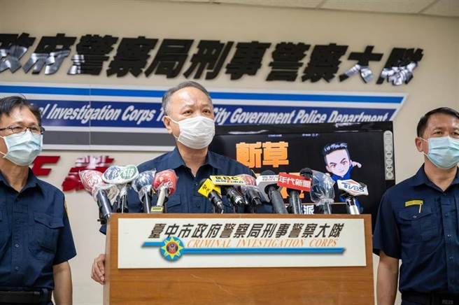 中市警察局长蔡苍柏今天上午11时将亲自主持「警局谴责暴力 为男大生集气 祈早日康復」说明记者会。(资料照)