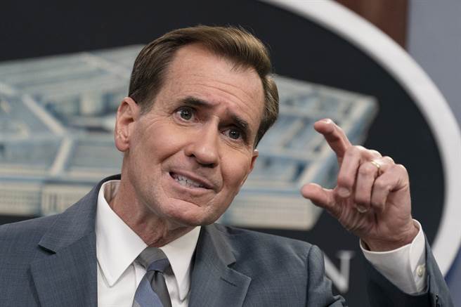 美国国防部发言人柯比（John Kirby）。 (图/美联社)