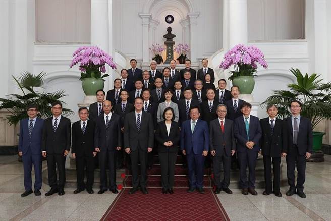 总统接见「中华民国中医师公会全国联合会暨全国各县市中医师公会代表」(总统府提供)