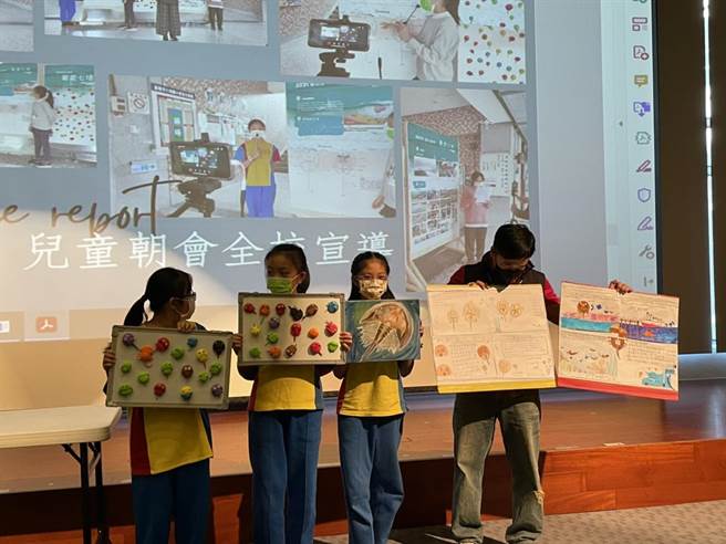 全台20所學校師生，呈現過去3個月照顧鱟卵、培育鱟寶過程。（國立海洋科技博物館提供／陳彩玲基隆傳真）