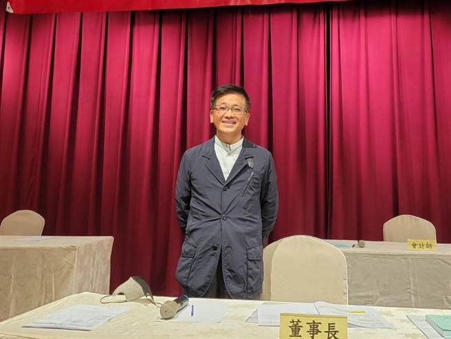 台驊董事長顏益財。（黃琮淵攝）