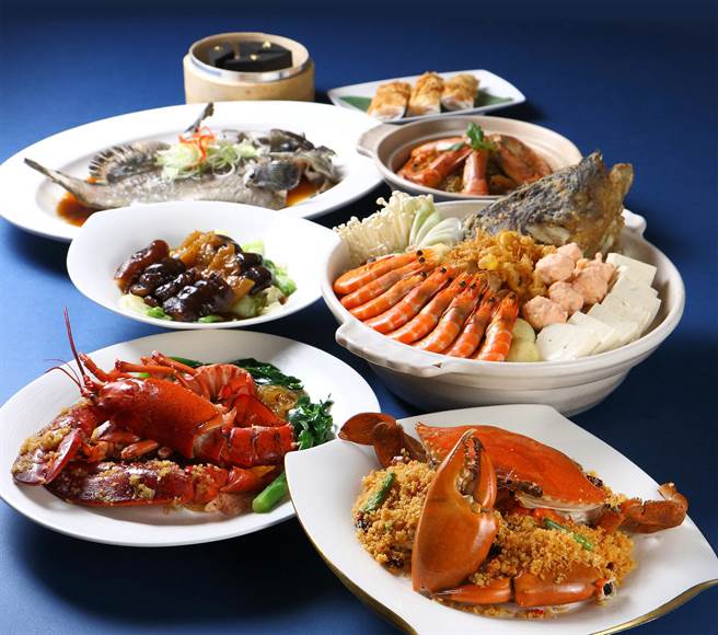 明宫厅推出八款季节限定单点菜色。（台北老爷酒店提供）