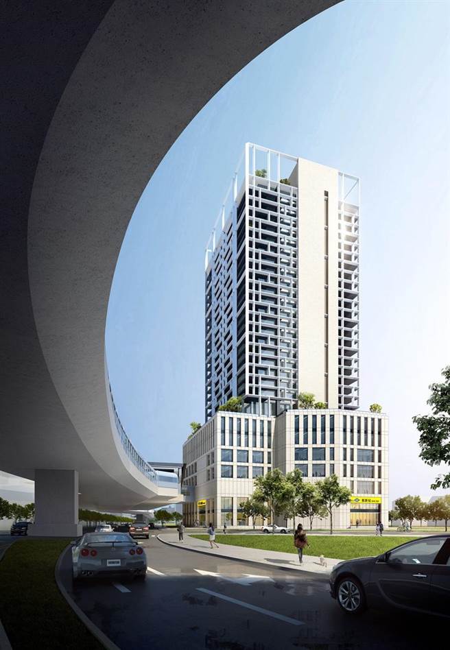 （环状线「板新站」今天举办招商说明会。图／新北市府提供）