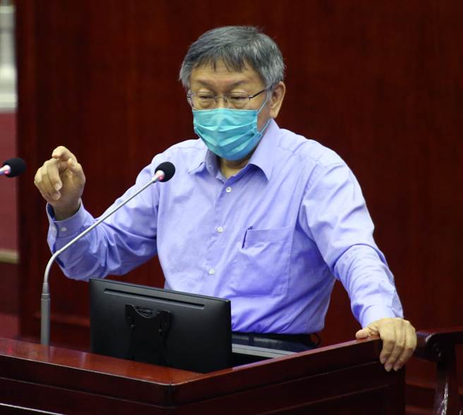 林国成缺席敬老金表决 柯文哲：民眾党是柔性政党。（资料照/陈君玮摄）