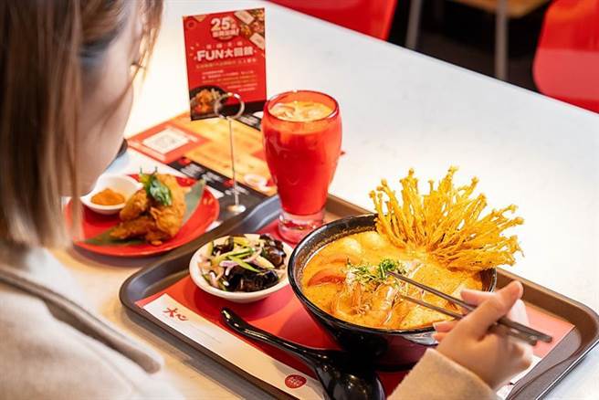 瓦城「大心」推出振兴优惠，最高25倍回馈小资族超有感。图／瓦城泰统集团