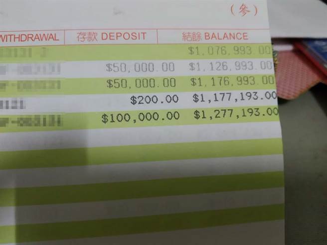 原PO透露在邮局存钱时，被行员告知「超过100万的部份是不计利息的」，让他当下十分错愕，同时附上自己的邮局存折，证明自己所言不假。（图／翻摄自脸书社团《爆废公社》）