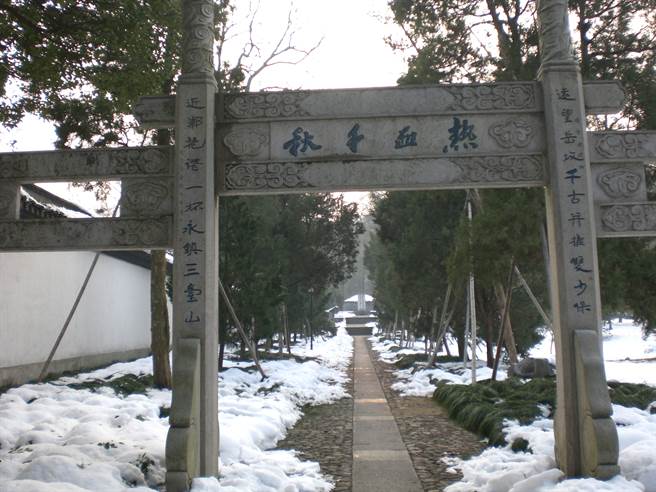 于谦墓。(作者提供)