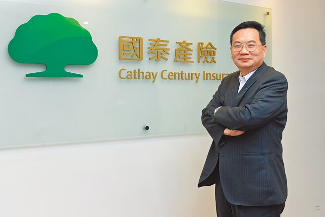 國泰產險總經理陳萬祥。圖／王德為