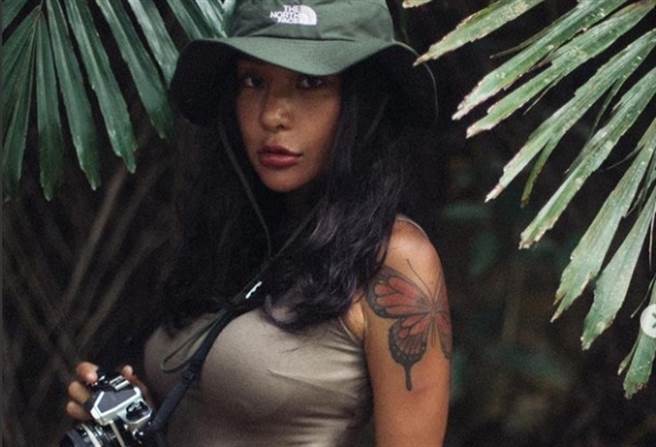 梁云菲外型亮眼、身材火辣，被封为「国光女神」。(图/翻摄自梁云菲IG)