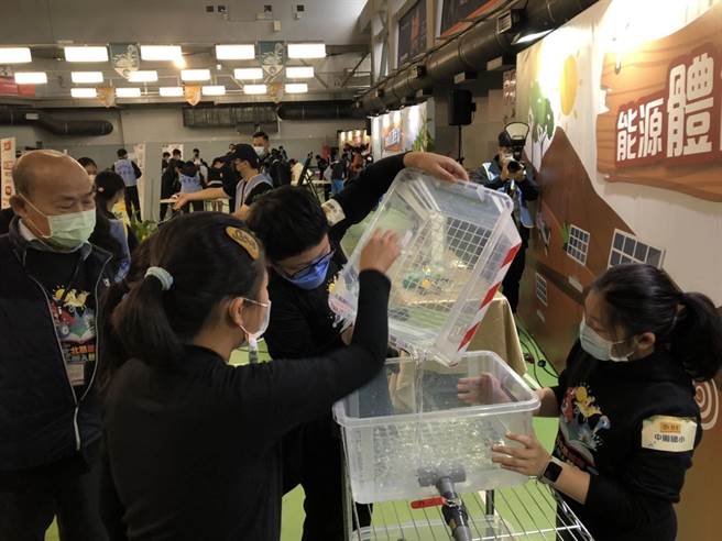 110年度北北基能源小铁人竞赛活动。（叶书宏摄）