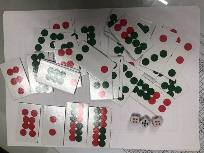 台南市警方查获天九牌赌场，赌客皆以高龄长辈为主。（读者提供／程炳璋台南传真）