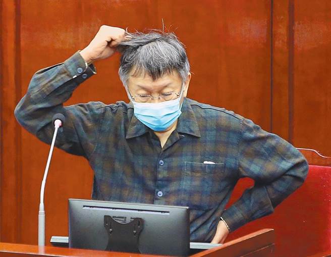 台北市长柯文哲。（资料照／赵双杰摄）
