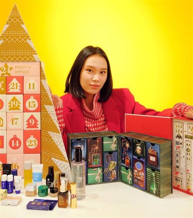 新光三越耶诞倒数日历价值破万 2.7折可入手。（业者提供）