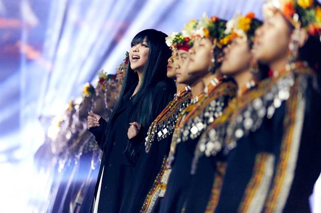 张惠妹担任「A Night of Disney＋ 梦想之夜」表演嘉宾。（Disney＋提供）