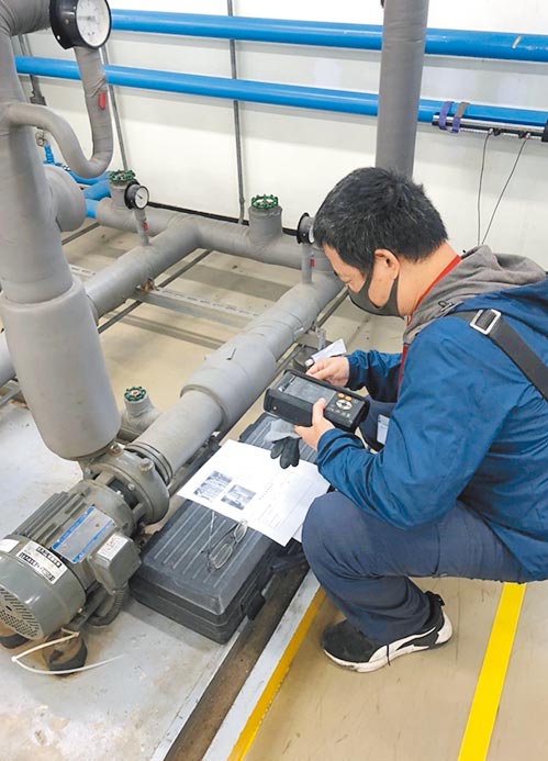 能源管理人员精进课程实务操作。图╱中卫发展中心提供