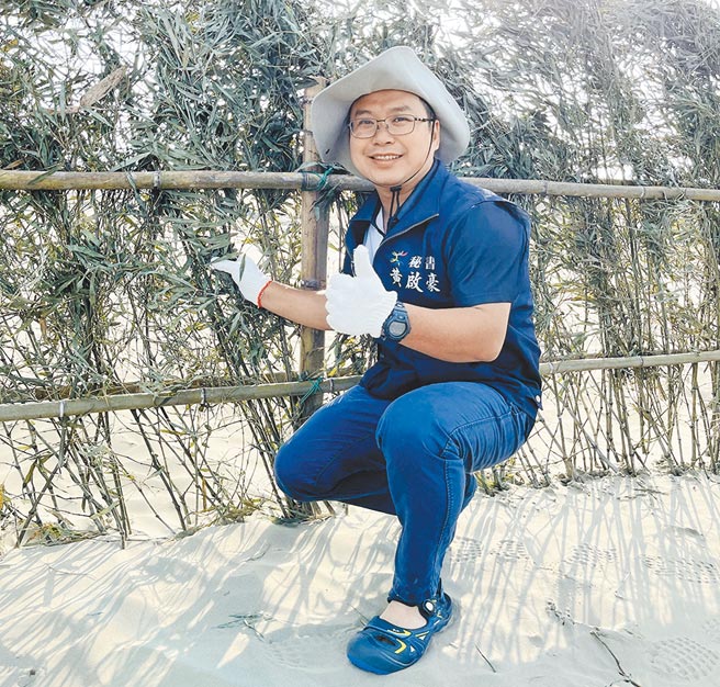 嘉义县议会秘书黄启豪已勤跑基层，要以新人之姿投入嘉义县议员第2选区选举。（黄启豪提供／吕妍庭嘉义传真）