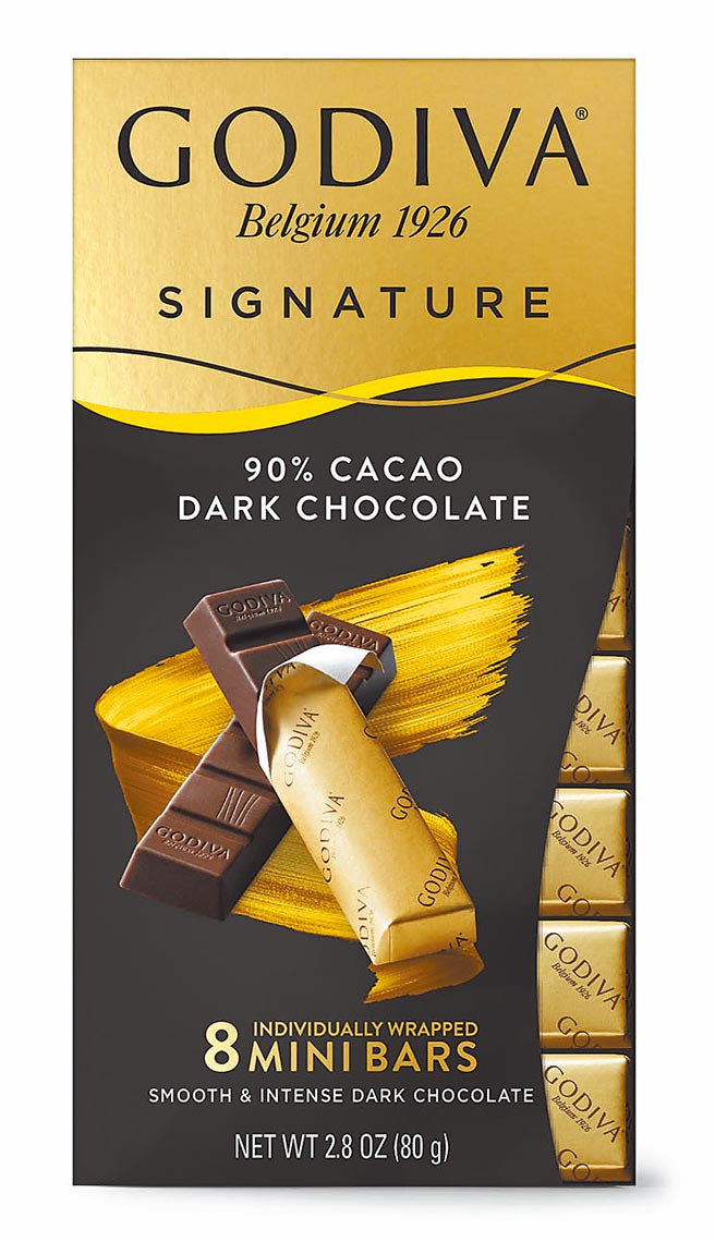 7-11 GODIVA醇享系列90%黑巧克力，169元。（7-11提供）