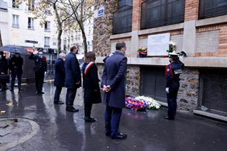 巴黎恐攻6週年 法總理率官員悼念130遇難者