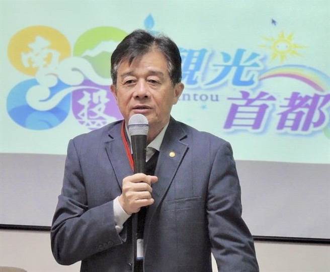 前南投市长林俊梧，潇洒人生走一回。（南投县政府提供／廖志晃南投传真）